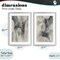 Stupell Industries Mottled Fluid Monochrome 2pc Framed Print Under Glass Set, design by Kippi Leonard